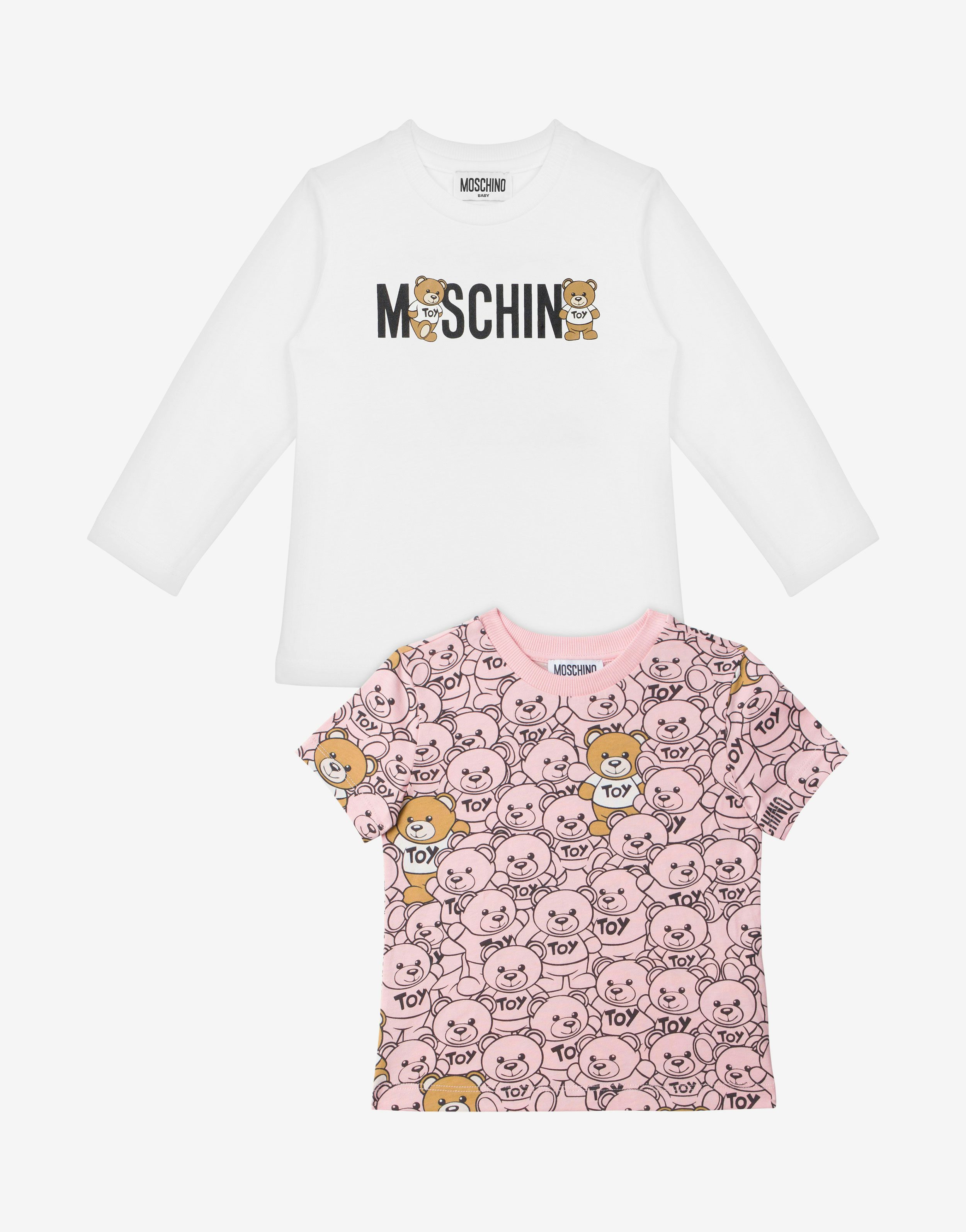 Moschino Teddy Bear Set Of 2 Jersey T-shirts