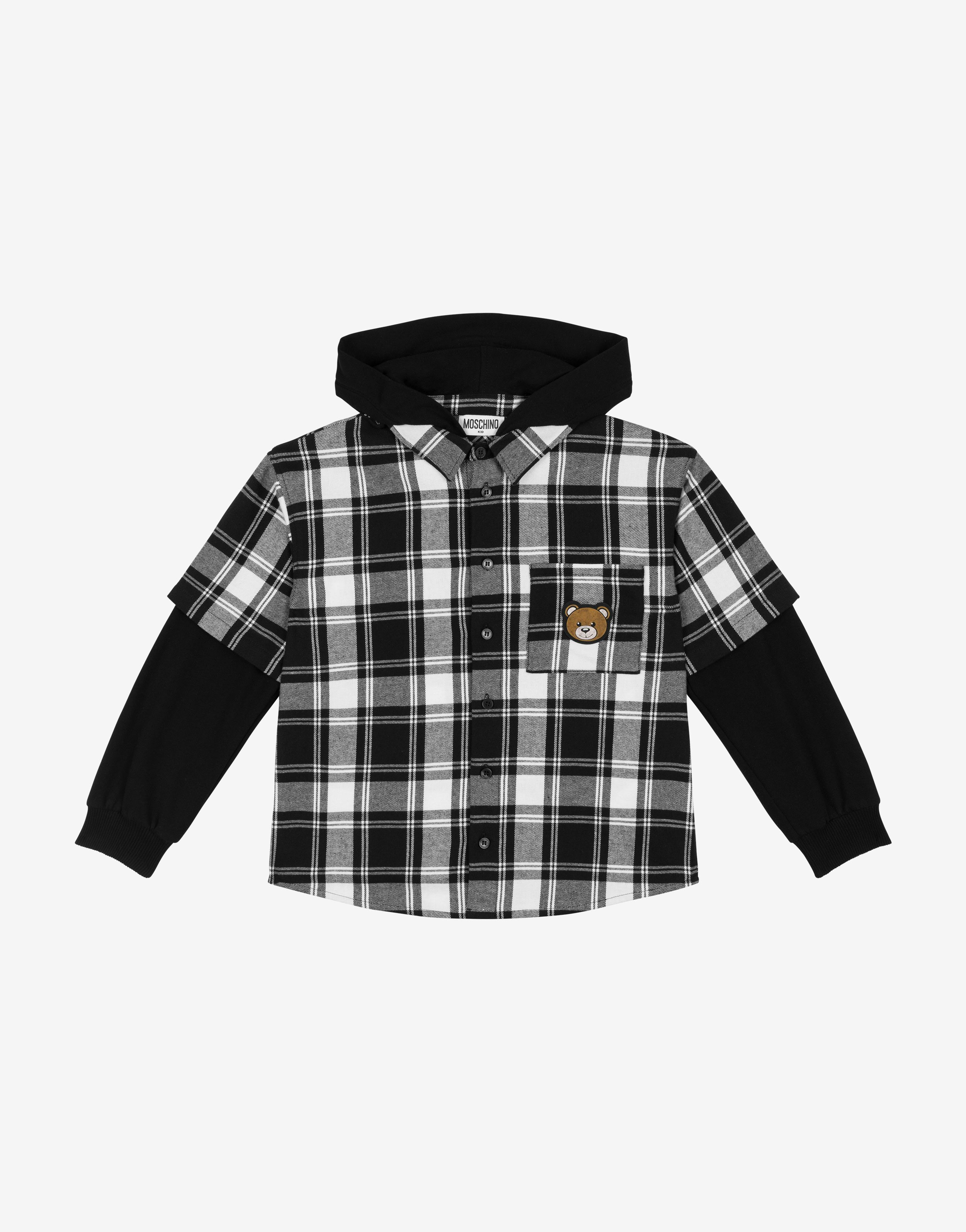 Check Cotton Flannel Shirt