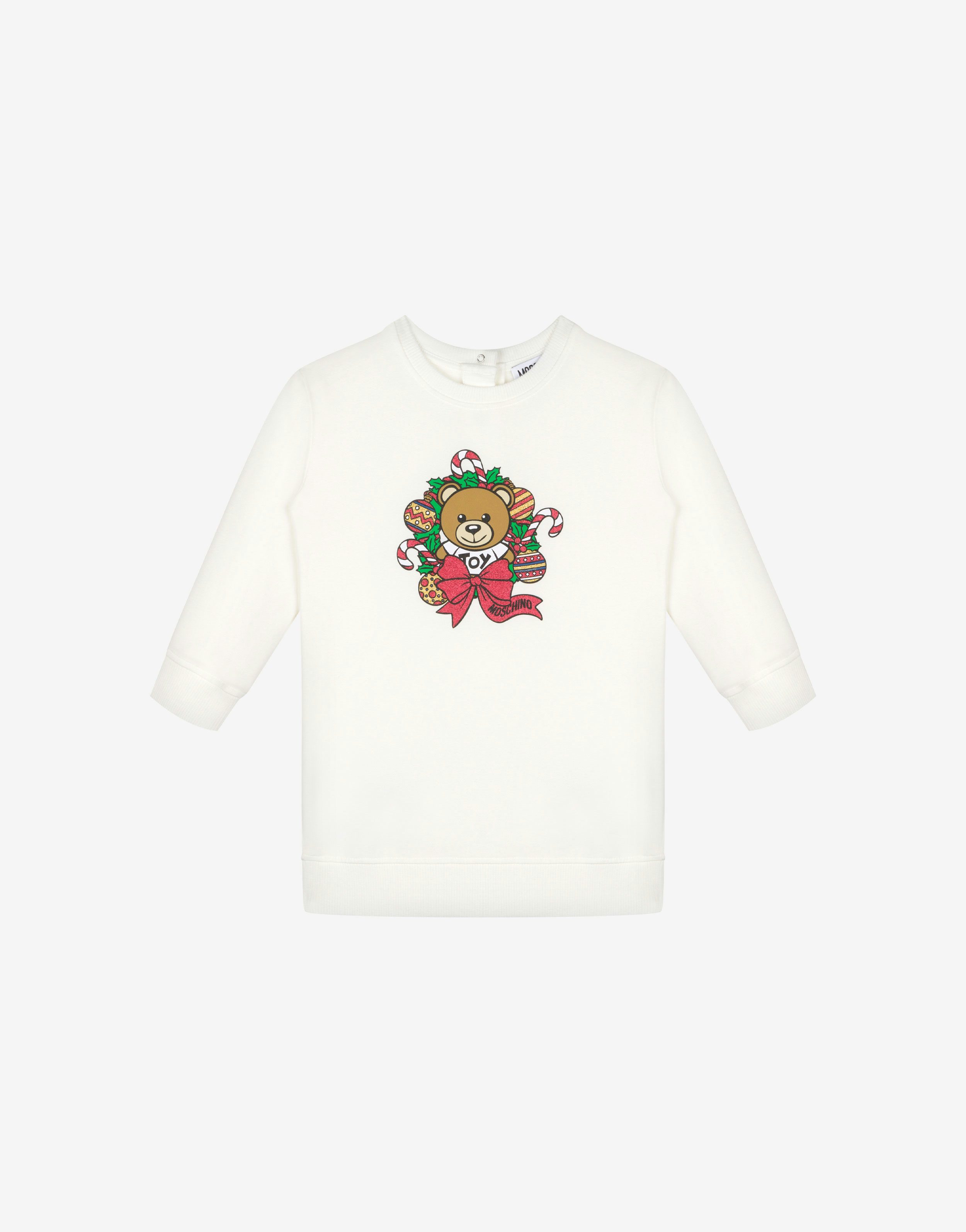 Teddy Holiday Fleece Dress