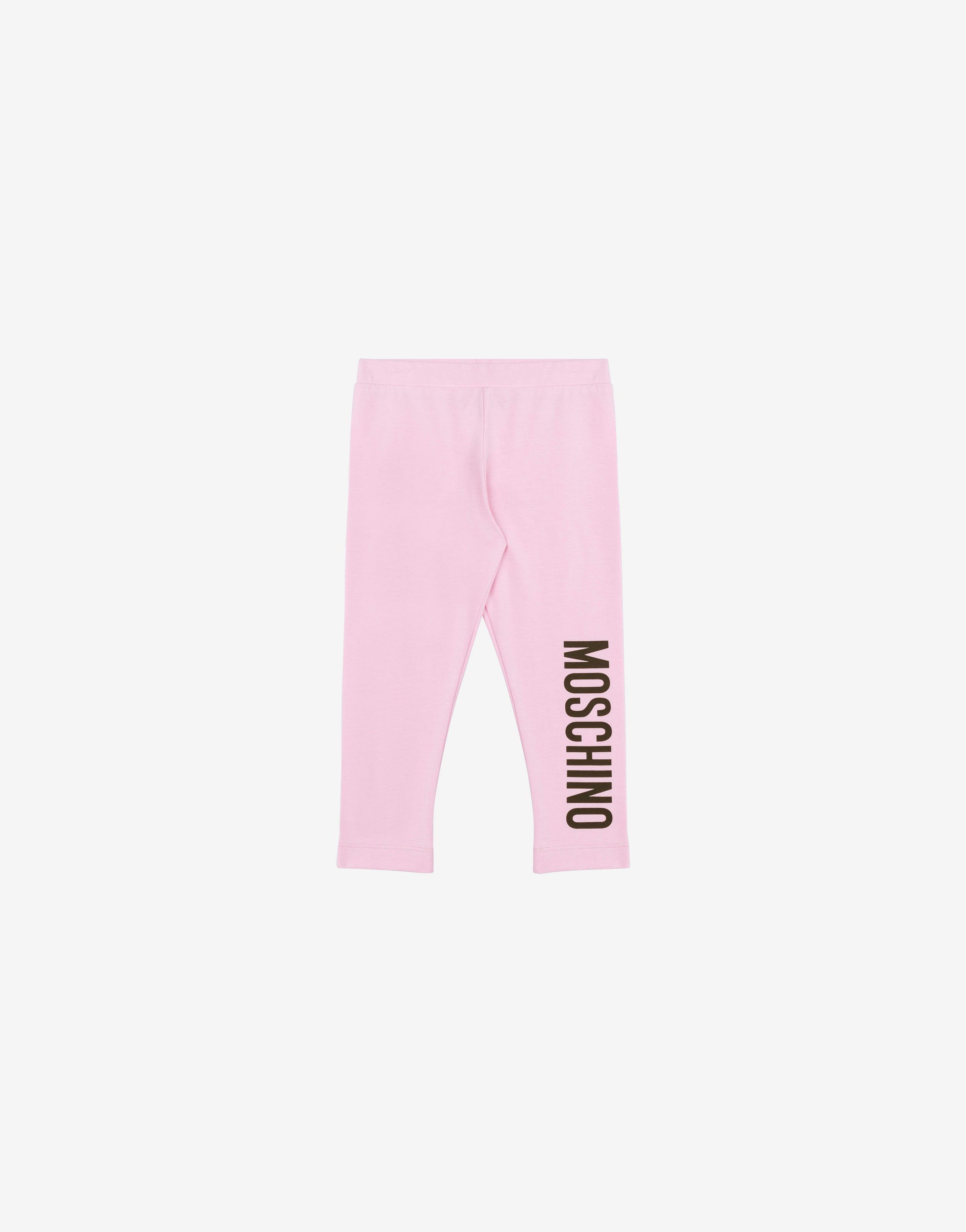 Logo Print Jersey Leggings