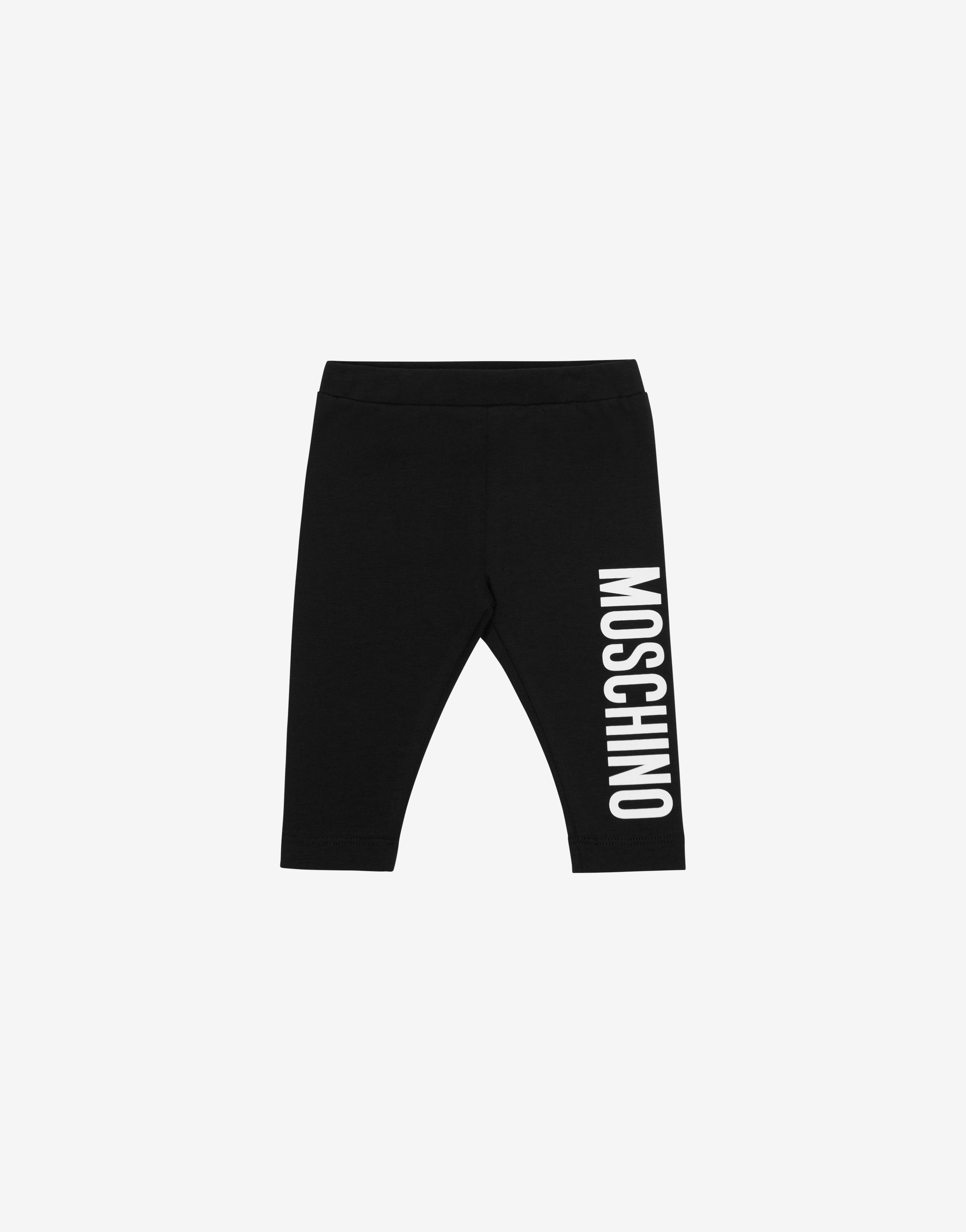 Logo Print Jersey Leggings