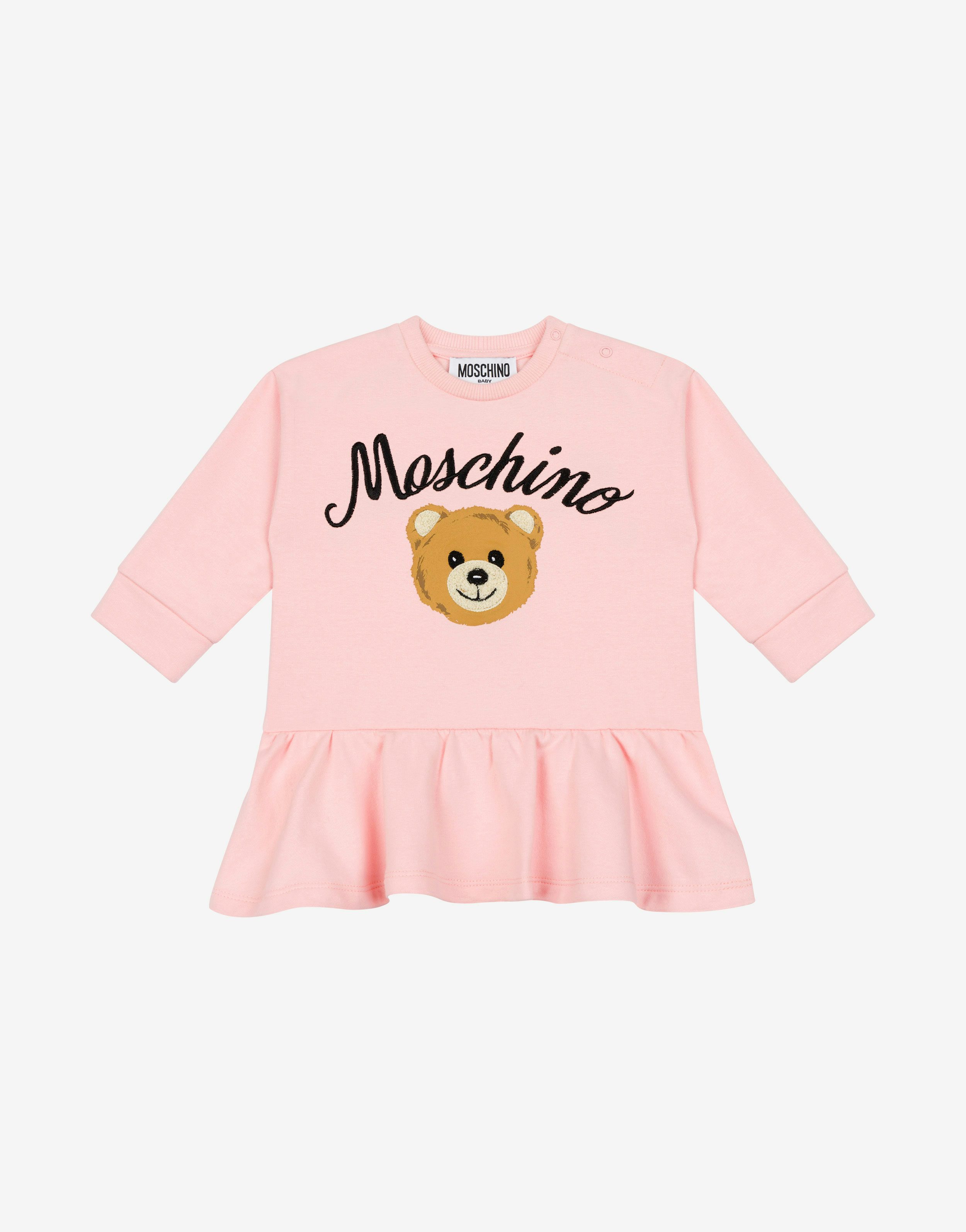 Moschino Teddy Bear Fleece Dress