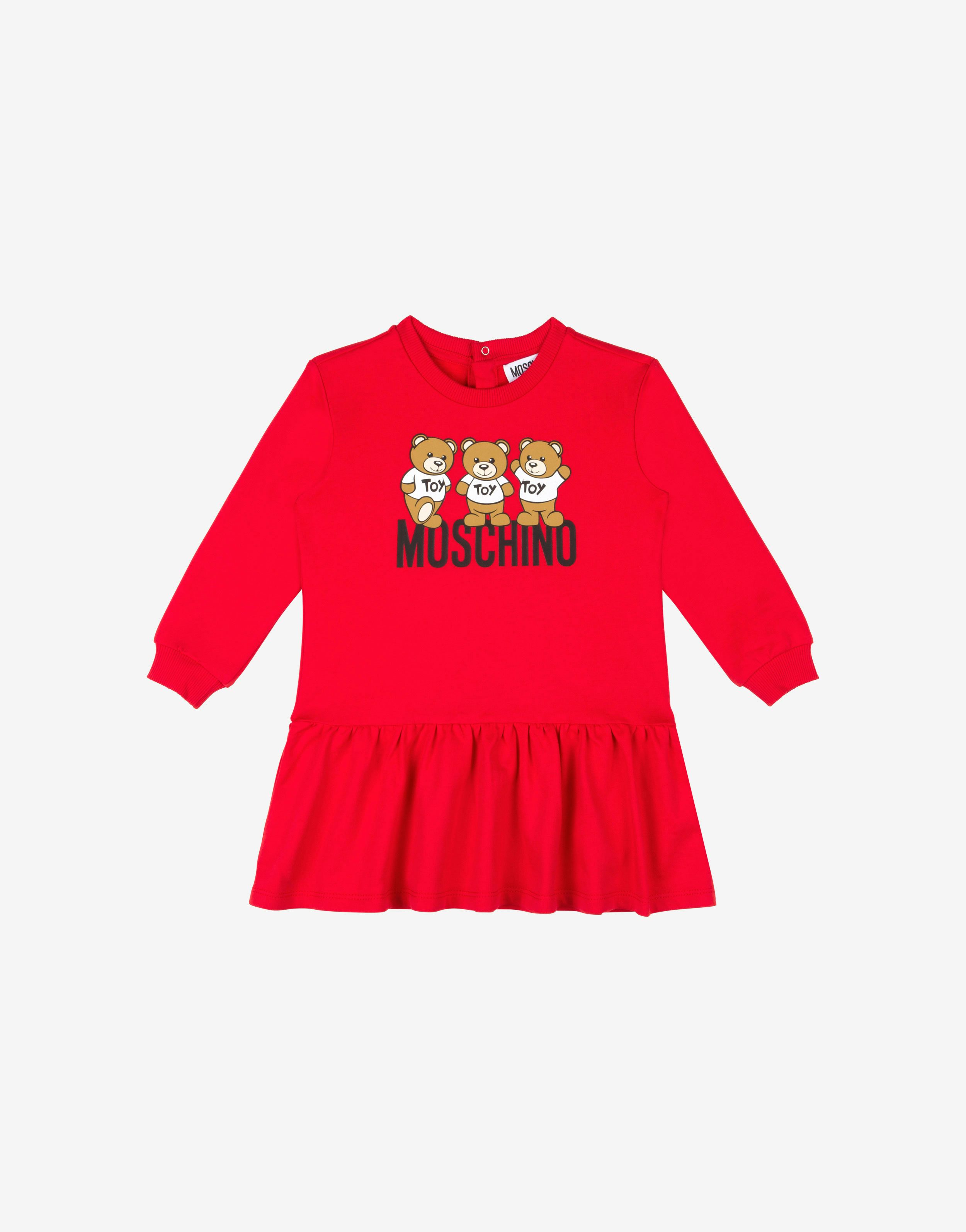 Teddy Friends Fleece Dress