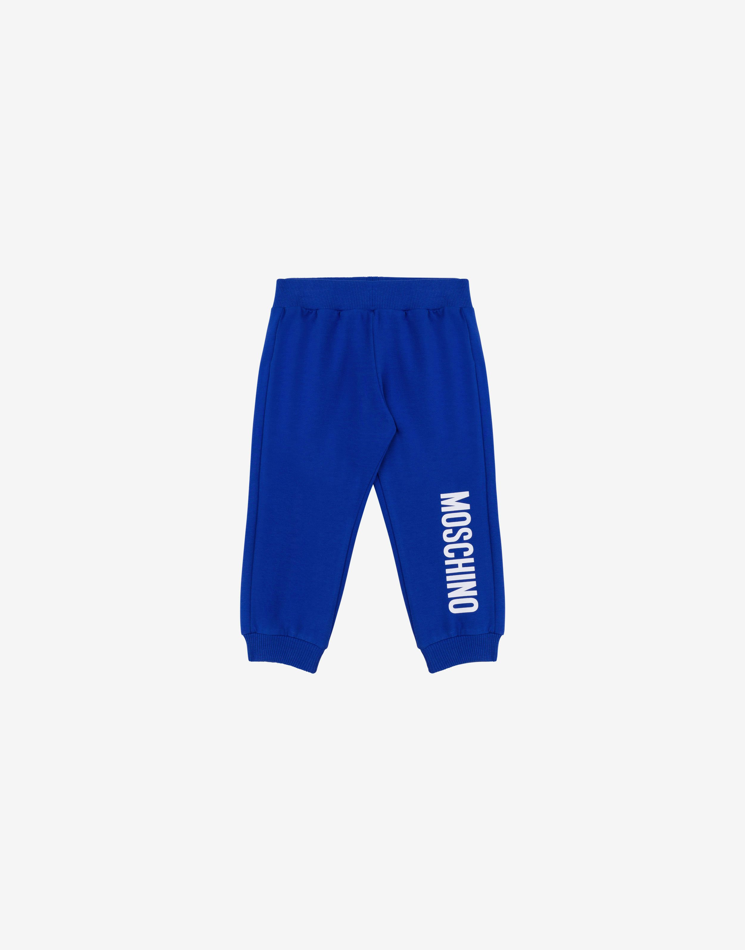 Logo Print Fleece Trousers