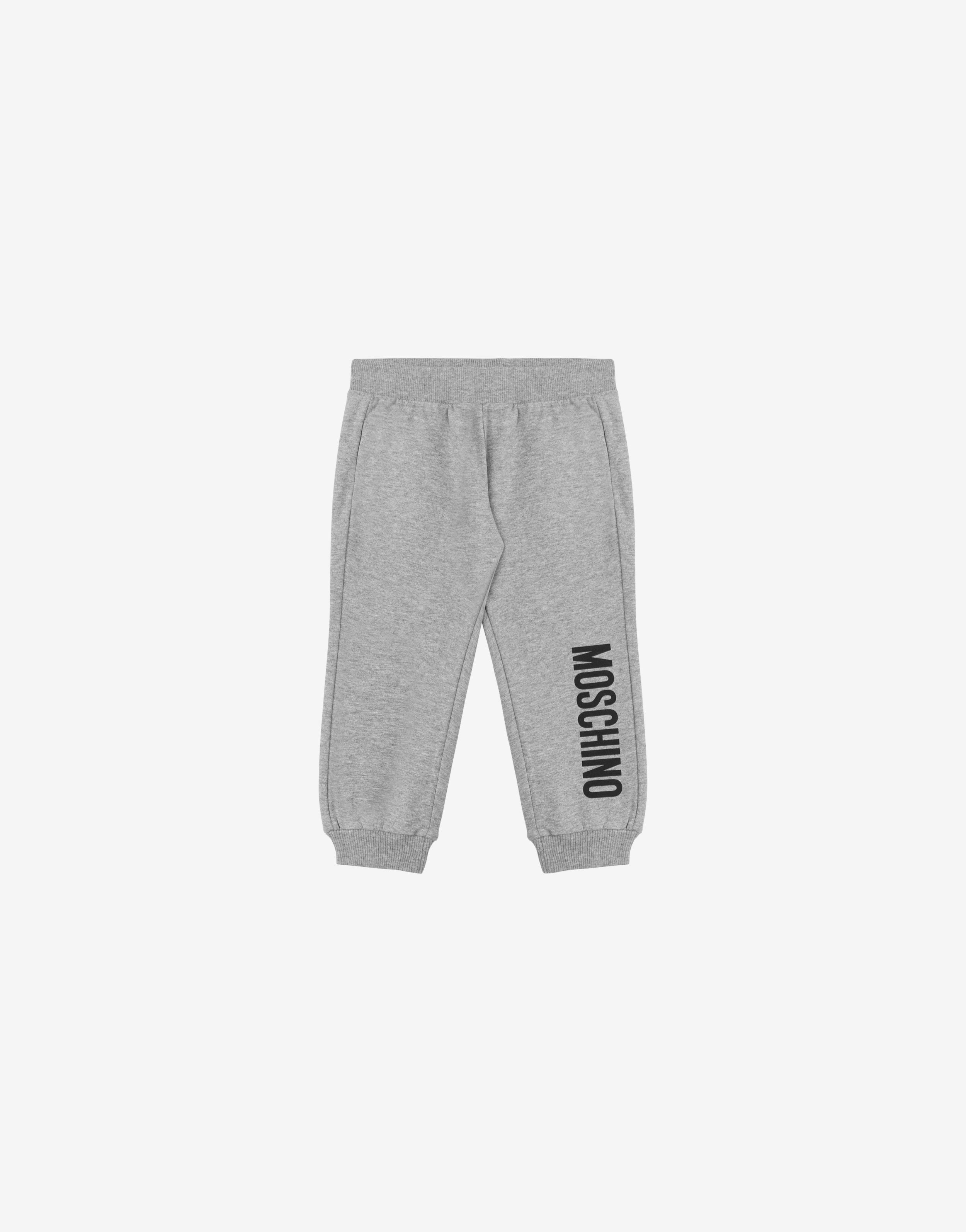 Logo Print Fleece Trousers