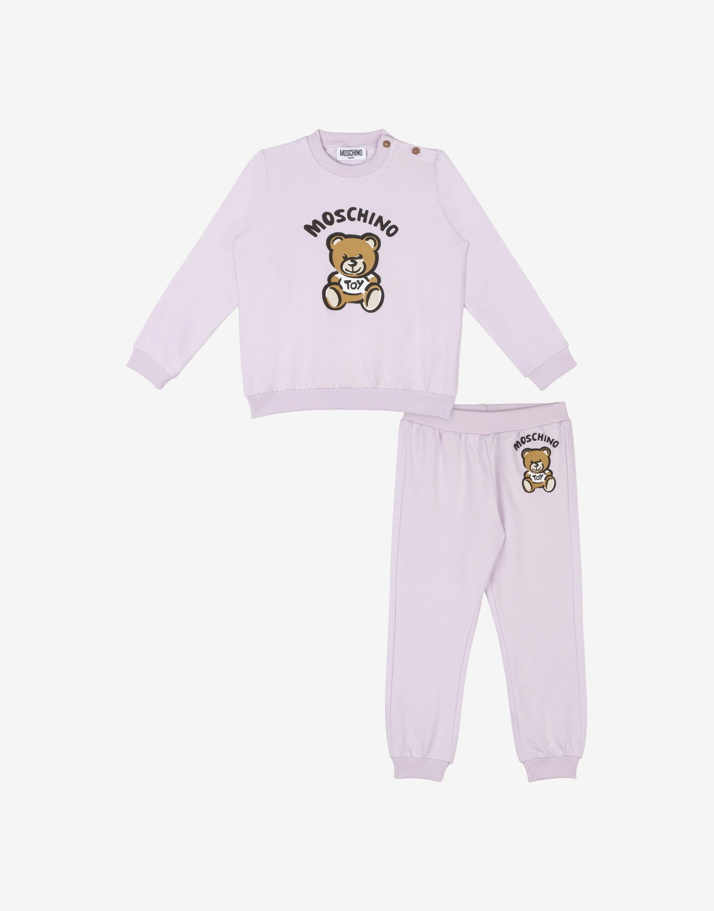 Moschino Teddy Bear Organic Fleece Tracksuit
