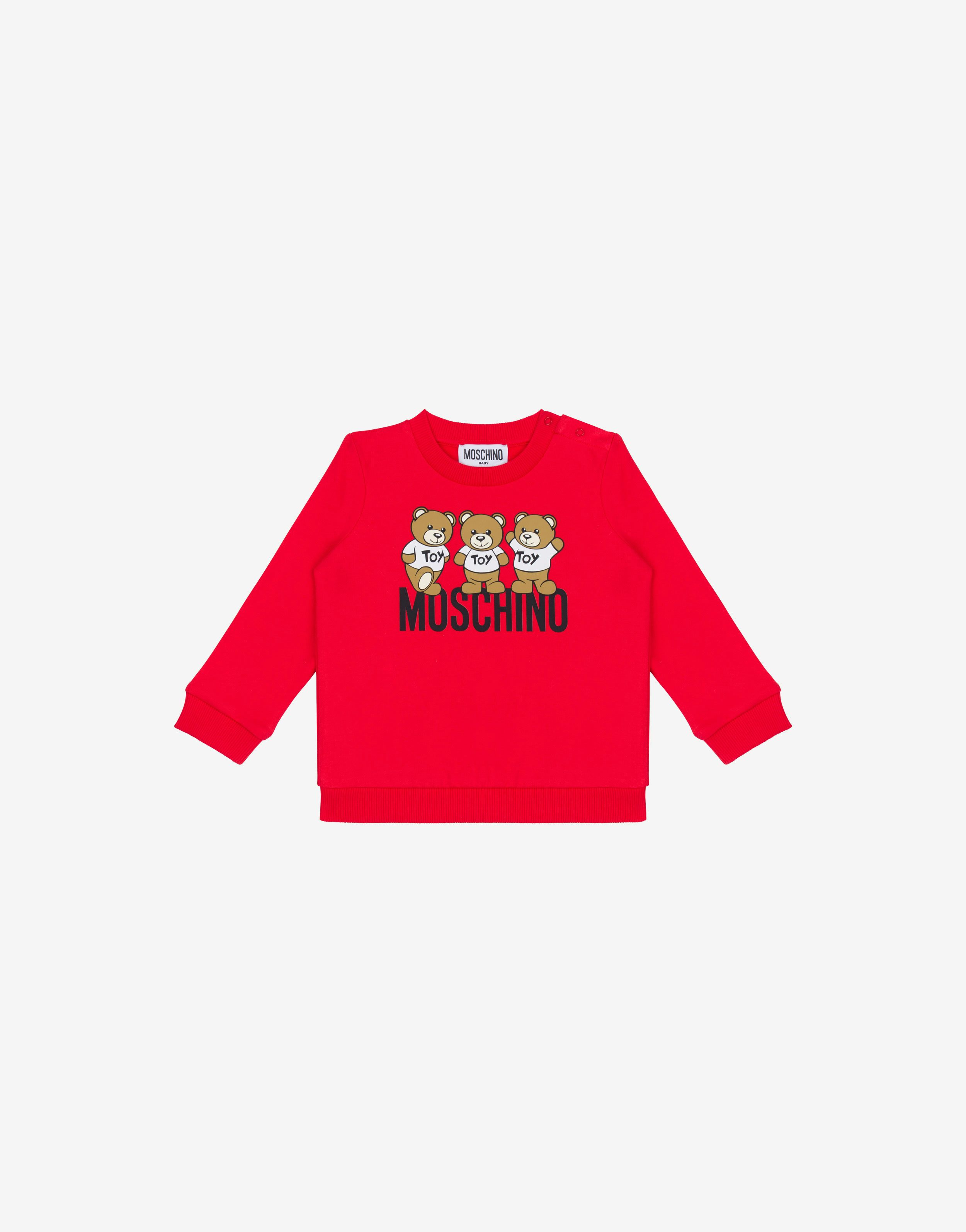 Teddy Friends Cotton Sweatshirt