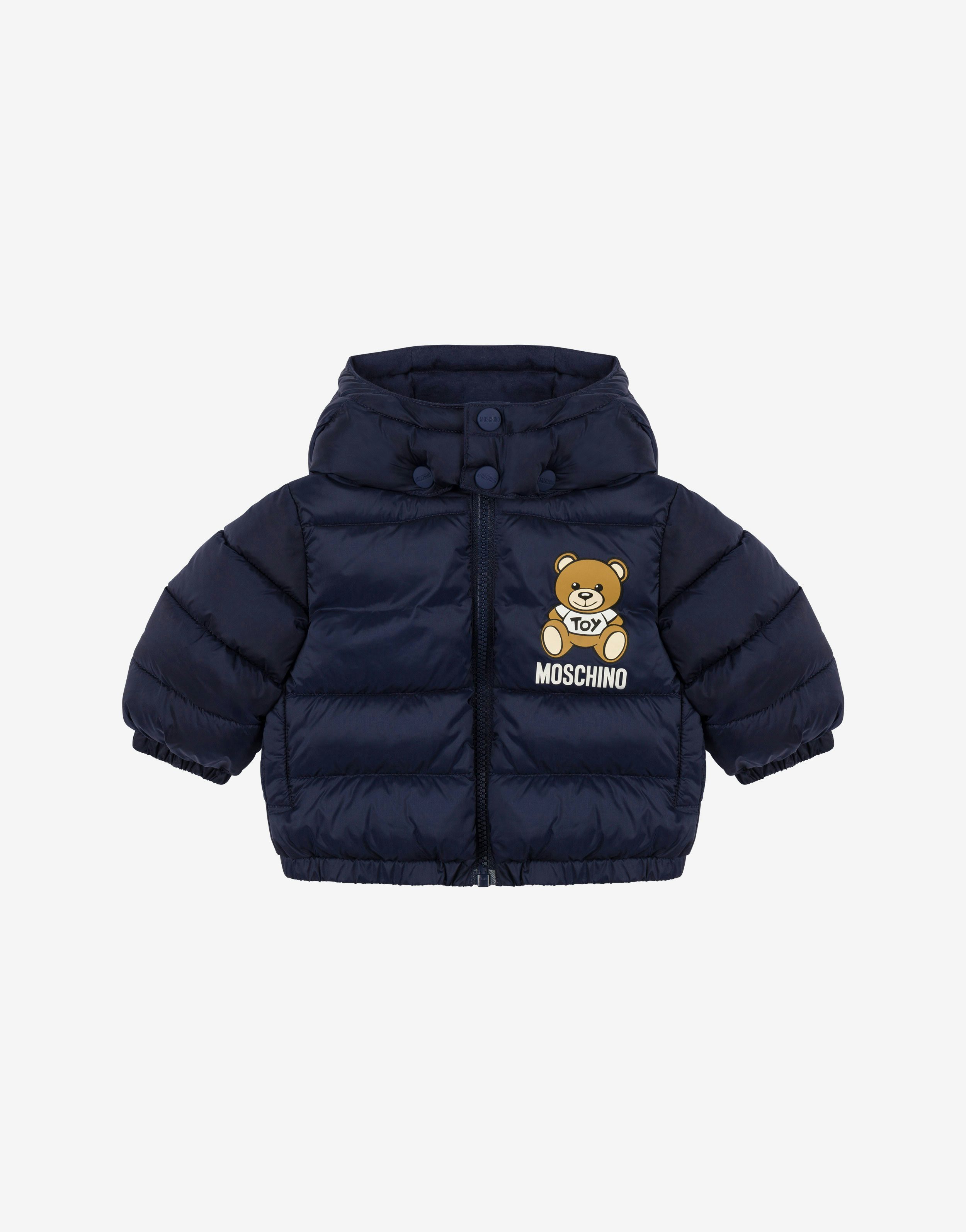 Moschino Teddy Bear Nylon Down Jacket