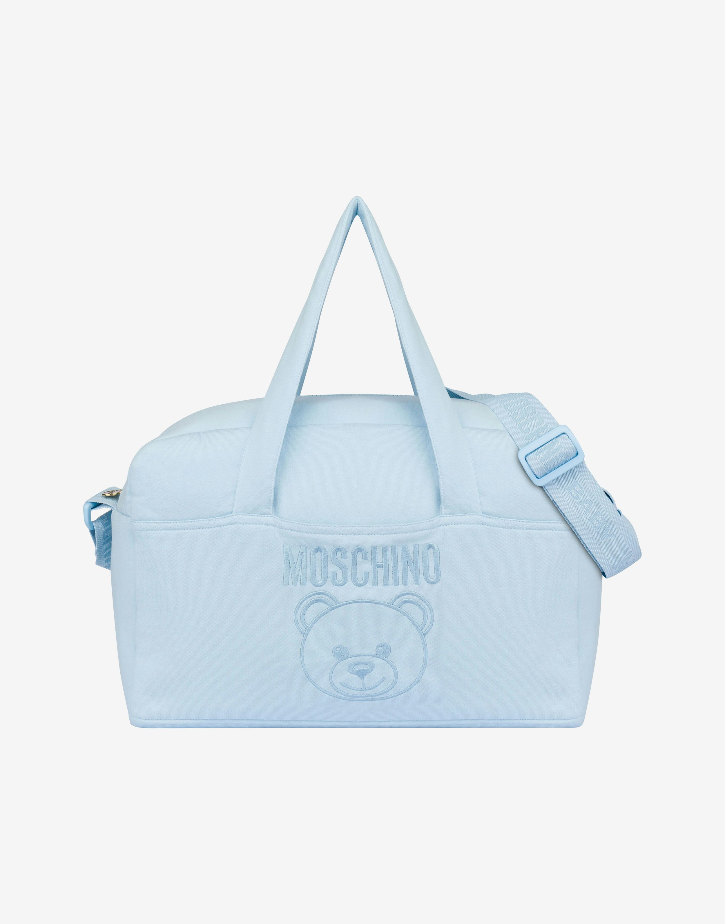 Moschino muttertasche mit wickelunterlage teddy embroidery