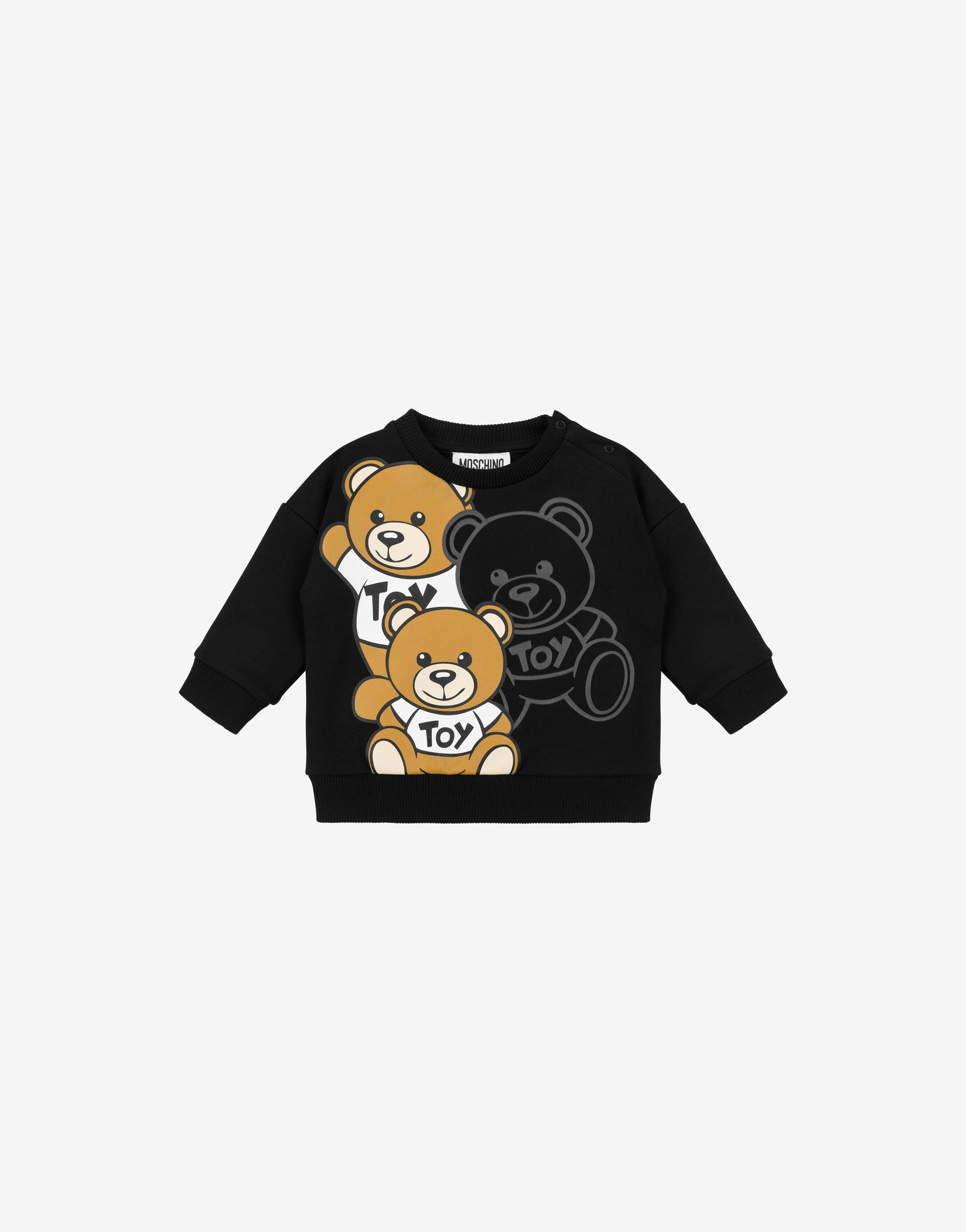 Teddy Friends Cotton Sweatshirt