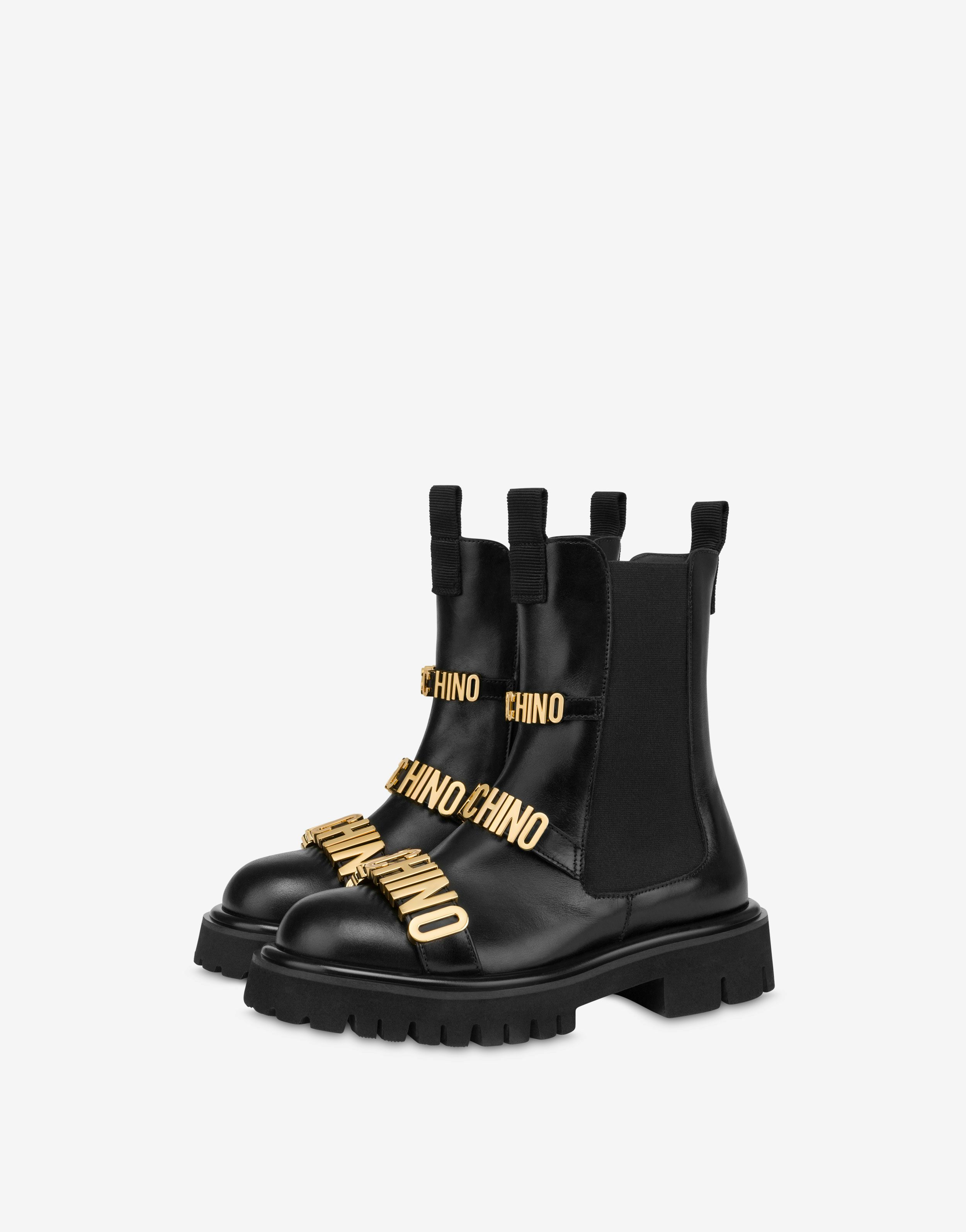 Metal Logo Dégradé Calfskin Beatles