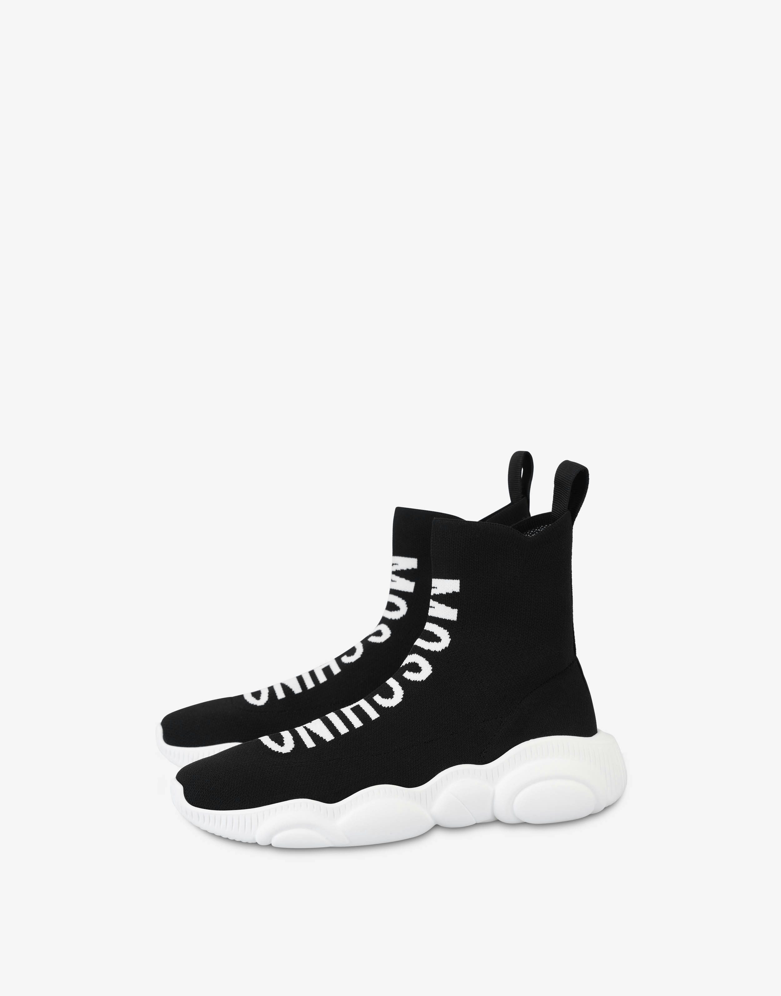 Teddy Shoes High Sock Sneakers