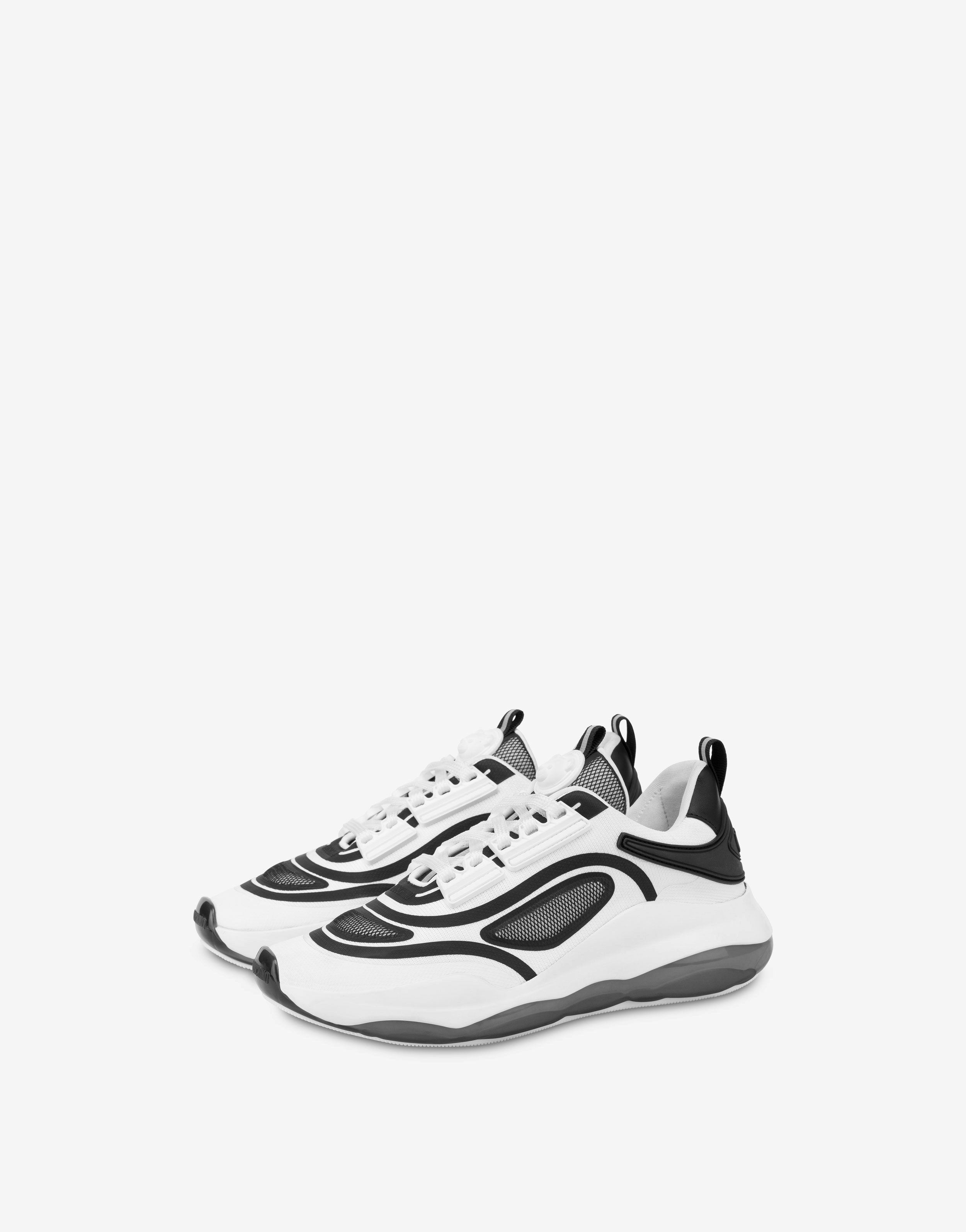 Teddy Run Stretch Jersey Sneakers